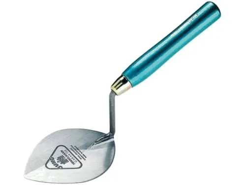 JUNG HENKELMANN Herzförmige Fliesen-Kelle - 310 g - Maurerkellen in Herzform, ideal für präzises Arbeiten und kreative Fliesenverlegungen. Hochwertiger Holzgriff für optimalen Komfort.