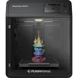 Flashforge Adventurer 5M Pro - Hochgeschwindigkeits 3D-Drucker mit 600 mm/s, automatischer Nivellierung und sicherem Druck für Zuhause und Schule