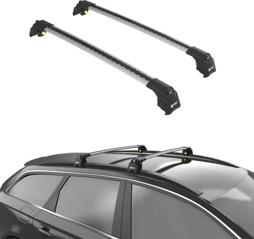 TURTLE TURTLE Dachträger Air2 für Opel Zafira B (2005-2011) - Dachbox-Halterung mit 250 kg Tragfähigkeit, ideal für Reisen und Outdoor-Aktivitäten, aus recycelbaren Materialien und einfach zu montieren.