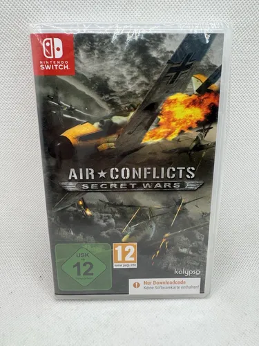 Air Conflicts: Secret Wars - Nintendo Switch - Code in a Box - NEU & Verpackt