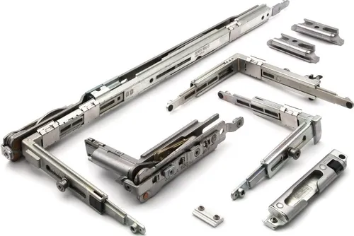 Schüco Dreh-Kipp Grundbeschlag komplett 400 V160 DIN links 277303 - Fensterbeschläge mit AvanTec SimplySmart-Technologie, für maximale Stabilität und einfache Handhabung bei Fenstern bis 160 kg Flügelgewicht.