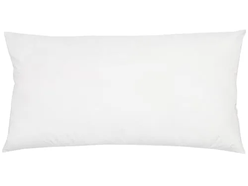 ZOLLNER Kopfkissen in 40x80 cm - mit Polyurethanstäbchen gefüllt - Bezug Mischgewebe - waschbar bis 95°C - Hotelqualität - Oeko Tex Zertifiziert