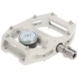 Magped ULTRA2 Pedal Hellgrau 200N - Fahrradpedale mit innovativem Magnetverschluss, bieten sicheren Halt und einfache Handhabung für ein optimales Fahrerlebnis.