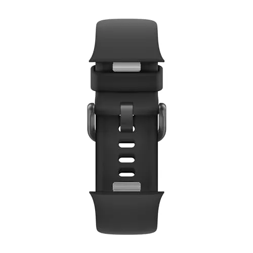 HUAWEI WATCH FIT 3 Fluoroelastomer Strap - Schwarz - Smartwatch Ersatzarmbänder, langlebig und flexibel für optimalen Tragekomfort und Stil.