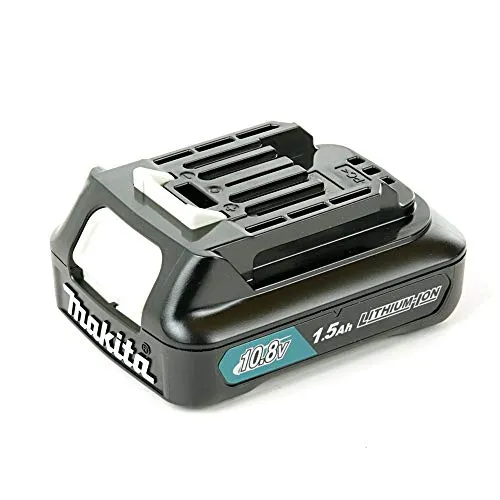 Makita BL1015 Original-Wechsel-Akku 10,8V/12V - 1,5Ah - Li-Ion Akku für Elektrowerkzeuge, leistungsstark und langlebig, ideal für Heimwerker und Profis.