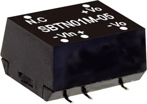 MEAN WELL SBTN01N-15 DC/DC-Wandlermodul 67mA 1W Anzahl Ausgänge: 1 x Inhalt