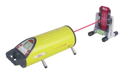 Leica Kanalbaulaser Piper 200G Package (LC3R) - Präzisionsmessgerät für Bauprojekte - Messgeräte, inklusive leistungsstarkem Zubehör für exakte Nivellierung und einfache Handhabung auf der Baustelle.