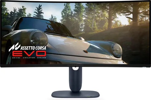 Alienware 34 Gaming Monitor AW3425DW - WQHD 240Hz - Gaming Monitor mit 1800R Curved QD OLED, ultra-schneller 0.03ms Reaktionszeit und NVIDIA G-SYNC für ein flüssiges Spielerlebnis.