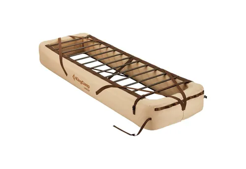 KINGCAMP Feldbett Dashwood - Vielseitiges Campingbett - Camping-Möbel mit leichtem, kompakt verstaubarem Design, das auch als Sofa genutzt werden kann. Ideal für komfortables Camping und Übernachtungen.