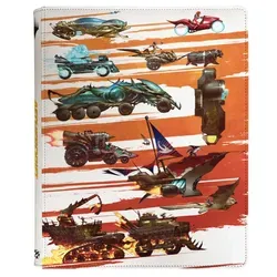 ULTRA PRO 38678 Aetherdrift Finish Line Bundle Key Art PRO-Binder - Sammelkarten-Binder für Magic: The Gathering mit exklusivem Artwork, bietet Platz für bis zu 360 Karten in archivierungssicheren, säurefreien Seiten.