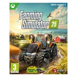 Farming Simulator 25 - Microsoft Xbox Series X - Simulator für Xbox Series X, erlebe realistische Landwirtschaft mit beeindruckender Grafik und umfangreichen Fahrzeugen.