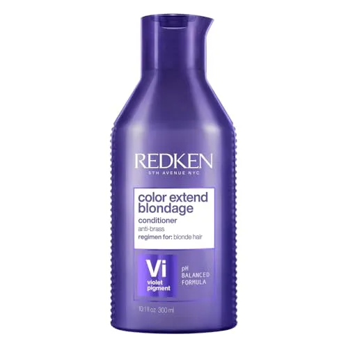 Redken Spülung für blondes und blondiertes Haar ohne Gelbstich, Color Extend Blondage Conditioner, 1 x 300 ml