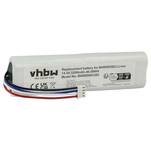 vhbw 1x Akku kompatibel mit Xiaomi Mi Robot Vacuum Mop 2, BHR5055EU, STYTJ03ZHM Saugroboter (3200 mAh, 14,4 V, Li-Ion)