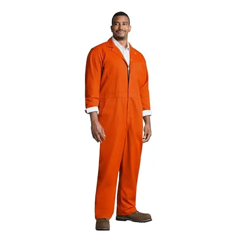 Red Kap Herren Ct10or Arbeitsoverall, Orange/Abendrot im Zickzackmuster (Sunset Chevron), 42