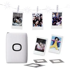 Fujifilm Instax Mini Link2 - Mobiler Drucker für Sofortbilder - Kompakter mobiler Drucker für Sofortbilder im Handumdrehen. Ideal für kreative Momente, einfaches Drucken von Smartphone-Fotos.