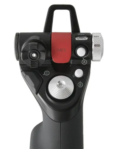 Logitech G Saitek X52 Pro Flight Control System - Ergonomischer Joystick mit LCD-Display, für präzise Weltraum- und Flugsimulationen mit 282 konfigurierbaren Befehlen