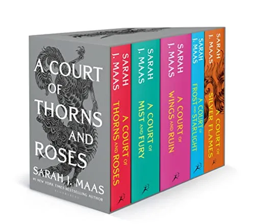 A Court of Thorns and Roses Paperback Box Set - 5 Bücher Set, die ersten fünf Bände der heißesten Fantasy-Serie und TikTok-Sensation