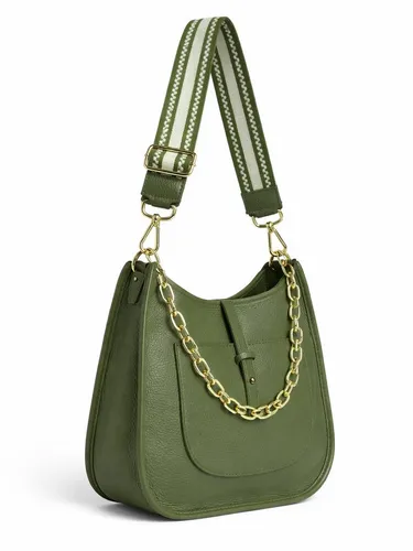 COLLEZIONE ALESSANDRO Schultertasche München aus hochwertigem Rindsleder - Die Schultertasche "München" vereint italienische Handwerkskunst mit modernem Design. Praktisch und stilvoll, ideal für den Alltag mit durchdachtem Innenleben und vielseitigen Tragemöglichkeiten.