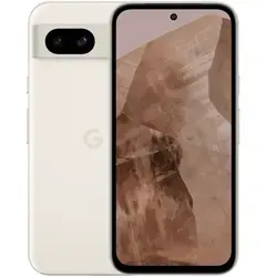 Google Pixel 8a 128GB 5G Smartphone - Porcelain, 6,1" OLED-Display und duale 64MP Kamera für beeindruckende Fotografie, robust mit IP67-Schutz