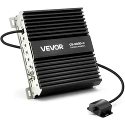 VEVOR Monoblock 1 Kanal Verstärker 800W RMS für Auto - Leistungsstarker Klasse D Verstärker mit 800W RMS, ideal für kraftvollen Bassgenuss im Fahrzeug. Kompakte Bauweise und einfache Installation.
