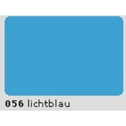 Oracal 651 Plotterfolie PVC Folie 63cm x 5m lichtblau 056 Außenbereich