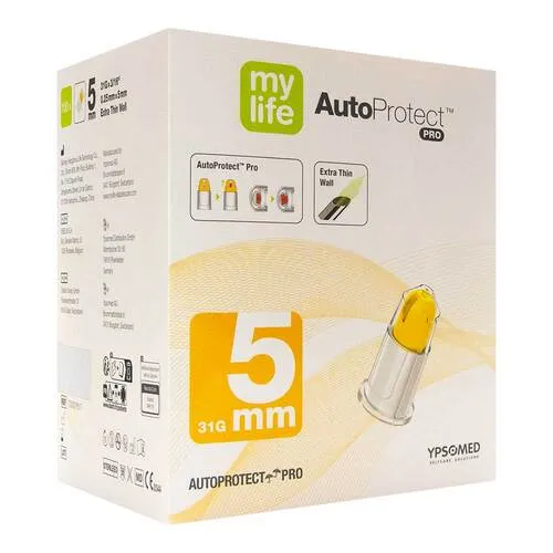 Mylife Autoprotect Pro Sich.-Pen-Nadeln 5 mm 31 G Kanüle 100 St