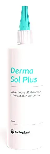 DERMASOL Plus Pflasterentferner - alkoholfrei, sanfte Entfernung von Haftmaterialien für Stomaversorgung und optimale Hautpflege
