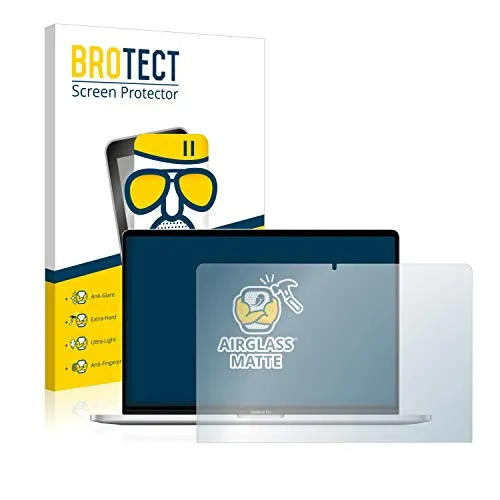 BROTECT Entspiegelungs Schutzglas für Apple MacBook Pro 16" 2019 Schutzfolie Panzer Folie Glas Matt [Extrem Kratzfest 9H, Anti-Reflex]