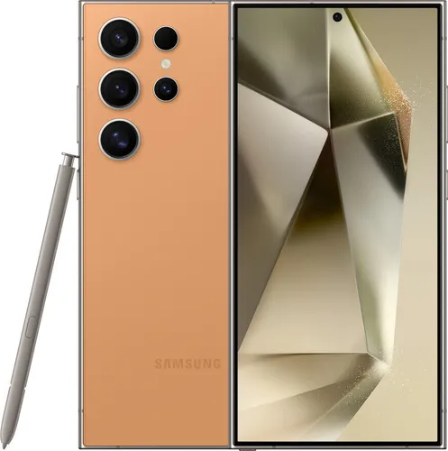 Samsung Galaxy S24 Ultra - 512GB - Titanium Orange (Dual SIM) - Handy mit 200 MP Kamera, 6,8 Zoll Display und Qualcomm Snapdragon 8 Gen 3. Ideal für Fotografie und Gaming, mit 5G, Dual SIM und eSIM für maximale Flexibilität.