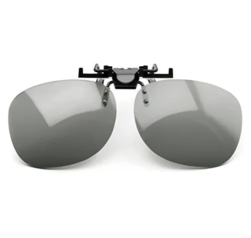 3D Brille Clip-On für Brillenträger – Universelle passive 3D Brille - Erleben Sie 3D-Filme mit der Clip-On Brille für Brillenträger. Kompatibel mit vielen Geräten, bietet sie ein beeindruckendes 3D-Erlebnis ohne Batterien. Ideal für entspannte Filmabende.