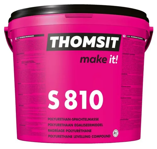 Thomsit S 810 Polyurethan-Spachtelmasse - 10 kg (Komp. A + B) 38529
