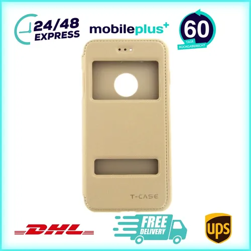 Original Magnet Flip Handyhülle für iPhone 7/8 Plus Schwarz Handytasche Schutz