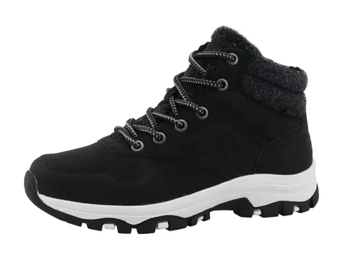Kappa Aileen Winterboots – gefütterte, wasserdichte Winterschuhe für Damen - Die Kappa Aileen Winterboots sind ideal für kalte Tage. Mit einer atmungsaktiven TEX-Membran und profilierter Gummi-Sohle bieten sie optimalen Halt und Komfort. Perfekt für winterliche Spaziergänge!