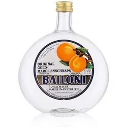 Bailoni Original Gold Marillenschnaps Edelbrand 40% Vol. 0,7l