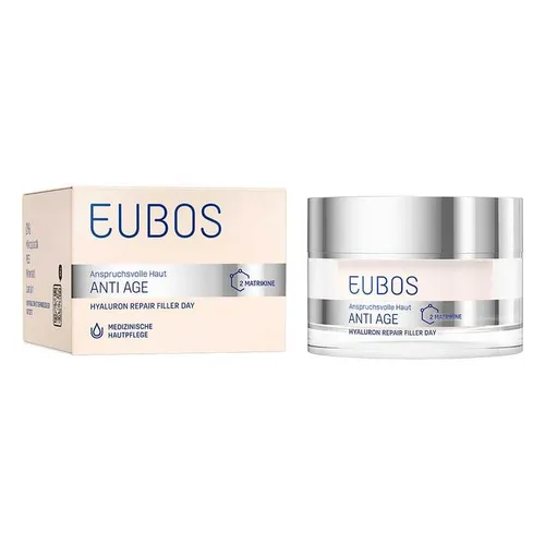 Eubos Anti-age Hyaluron Repair Filler Day 50 ml - Arzneimittel - Innovative Anti-Aging Creme mit Hyaluron, spendet intensive Feuchtigkeit und regeneriert die Haut für ein jugendliches Aussehen.