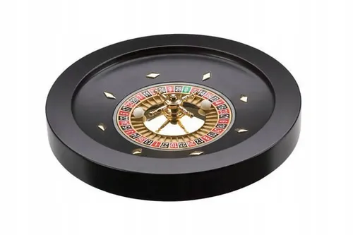 Holz Roulette Rad - 36cm - Laufräder für Kleintiere, 36cm Holzroulette mit langlebiger Drehung und hochwertiger Verarbeitung, ideal für Casino-Events und Partys.