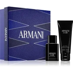 Armani Code Geschenkset für Herren - Herrendüfte, zeitloser und eleganter Duft mit parfümiertem Duschgel, ideal als Geschenk für besondere Anlässe.