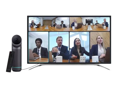 KanDao Meeting Pro - 360-Grad Video-Konferenzkamera mit AI Smart Zooming, ideal für große Besprechungen und klare Kommunikation
