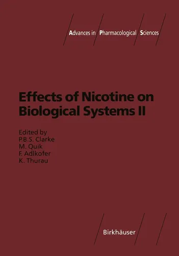 Effects of Nicotine on Biological Systems II Advances in Pharmacological Sciences