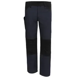 Bundhose X-Serie marine/schwarz Größe 106 - Komfortable und funktionale Arbeitskleidung - Arbeits- & Schutzkleidung mit Gummizug im Bund, vorgeformten Kniepolstertaschen und zahlreichen praktischen Taschen für optimale Funktionalität.