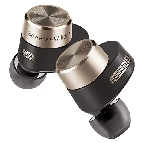Bowers & Wilkins PI7 True Wireless Kopfhörer – Holzkohle - Premium In-Ear Kopfhörer mit aktiver Geräuschunterdrückung, 24-Bit Hochauflösungs-Audio und einzigartigem Ladecase für drahtlose Audioübertragung.