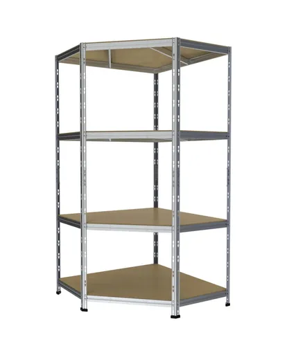Werkstattregal eckig Stahl Rivet 180 x 90 cm – 4 Holzböden, 1000 kg Tragkraft - Robustes Werkstattregal aus Stahl mit 4 stabilen Holzböden, ideal für die optimale Lagerung schwerer Werkzeuge und Materialien. Perfekt für den professionellen Einsatz in Werkstätten.