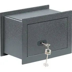 BURG-WÄCHTER Wandtresor Pure-Safe PSW 110 K - anthrazit - Robuster Wandtresor für Zuhause mit doppelwandiger Tür und verstärkten Riegelbolzen. Ideal für die sichere Aufbewahrung von Wertsachen in Büros, Hotels oder Wohnwagen.