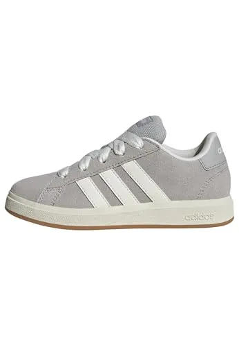 adidas Grand Court 00s Kids Schuhe - Sneaker mit regulärer Passform, aus Wildleder und mindestens 20% recycelten Materialien, ideal für umweltbewusste Kinder.