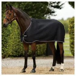 Horseware Rambo Airmax Liner - Black & White, 125 - Reit- & Pferdebedarf, super leicht und effektiv abschwitzend, ideal als Unterdecke oder allein nutzbar, mit innovativem Airmesh Material für optimale Feuchtigkeitsaufnahme und Wärme.