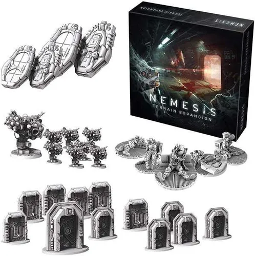 Nemesis Terrains - Flexible Gestaltung für Gesellschaftsspiele - Hochwertige Materialien für individuelles Zubehör, ideal für kreative Spieler und Miniatur-Liebhaber.