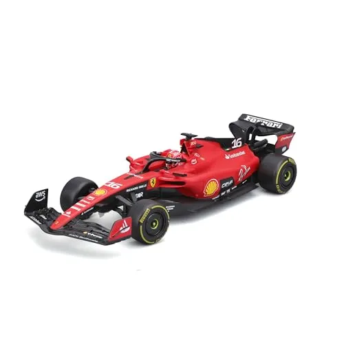 MaistoTech 582357 Ferrari F1 2023 1:24 RC Rennwagen - RC-Modelle: Leicht bedienbares Elektro-Rennwagen-Modell mit 2,4 GHz Fernbedienung und 35 m Reichweite – ideal für Motorsport-Fans ab 5 Jahren!