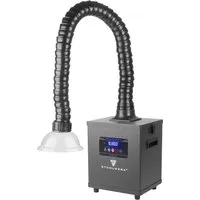 STAHLWERK Rauchabsaugung FE-150 ST - Absauganlage für Schweißrauch und Lötdämpfe, 150 W Leistung mit 3-fach-Filter für 99,97% Filtrationseffizienz, ideal für Werkstätten und Hobbyräume.