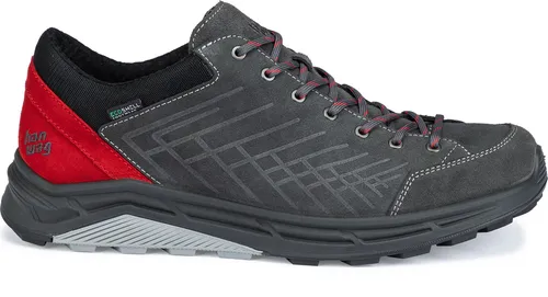 Hanwag Herren Coastrock Low ES Schuhe (Größe 42.5, grau) - Wanderschuhe mit wasserdichter EcoShell Ausstattung, sportlich leicht und ideal für komfortable Wanderungen.