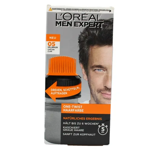 L'Oreal Men Expert One Twist Haarfarbe 05 Hellbraun for men 0% Ammoniak 50ml